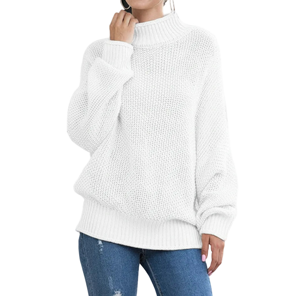 Breathable winter knit top