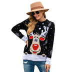 Cozy jacquard fashion sweater