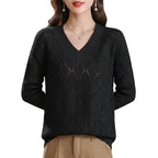 Khaki knitwear style for women