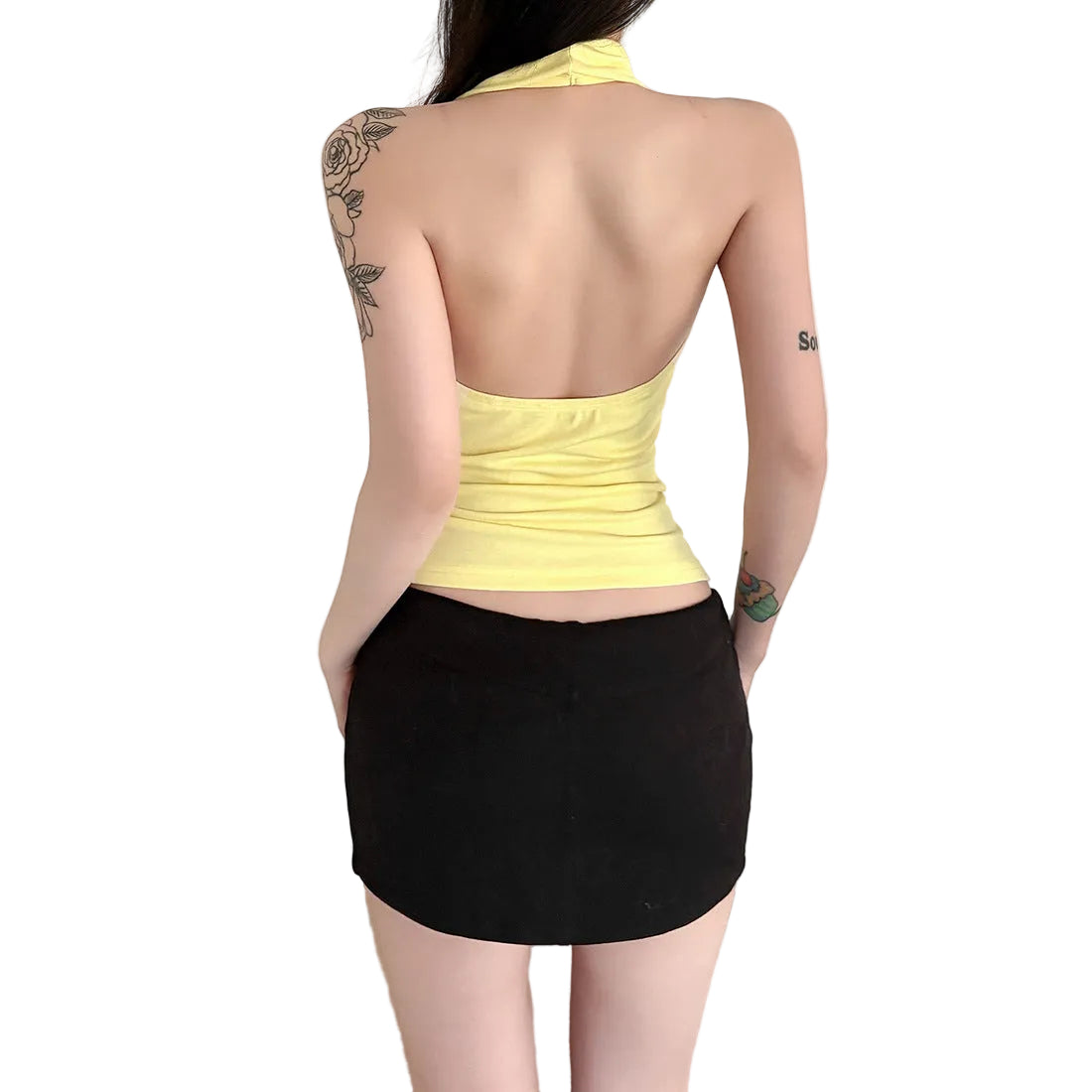 Modern sleeveless cami outfit styling