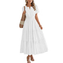 Women's Mustard Yellow elegant maxi dress.