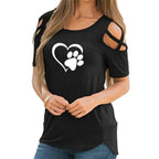 Slim fit short sleeve fashion top for women