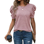 Soft polyester women shirt
