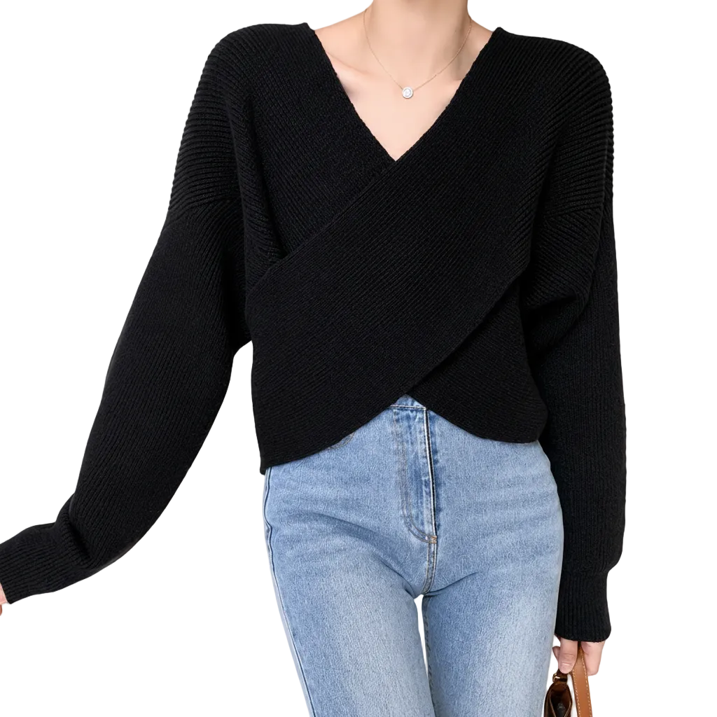 Stylish casual winter top