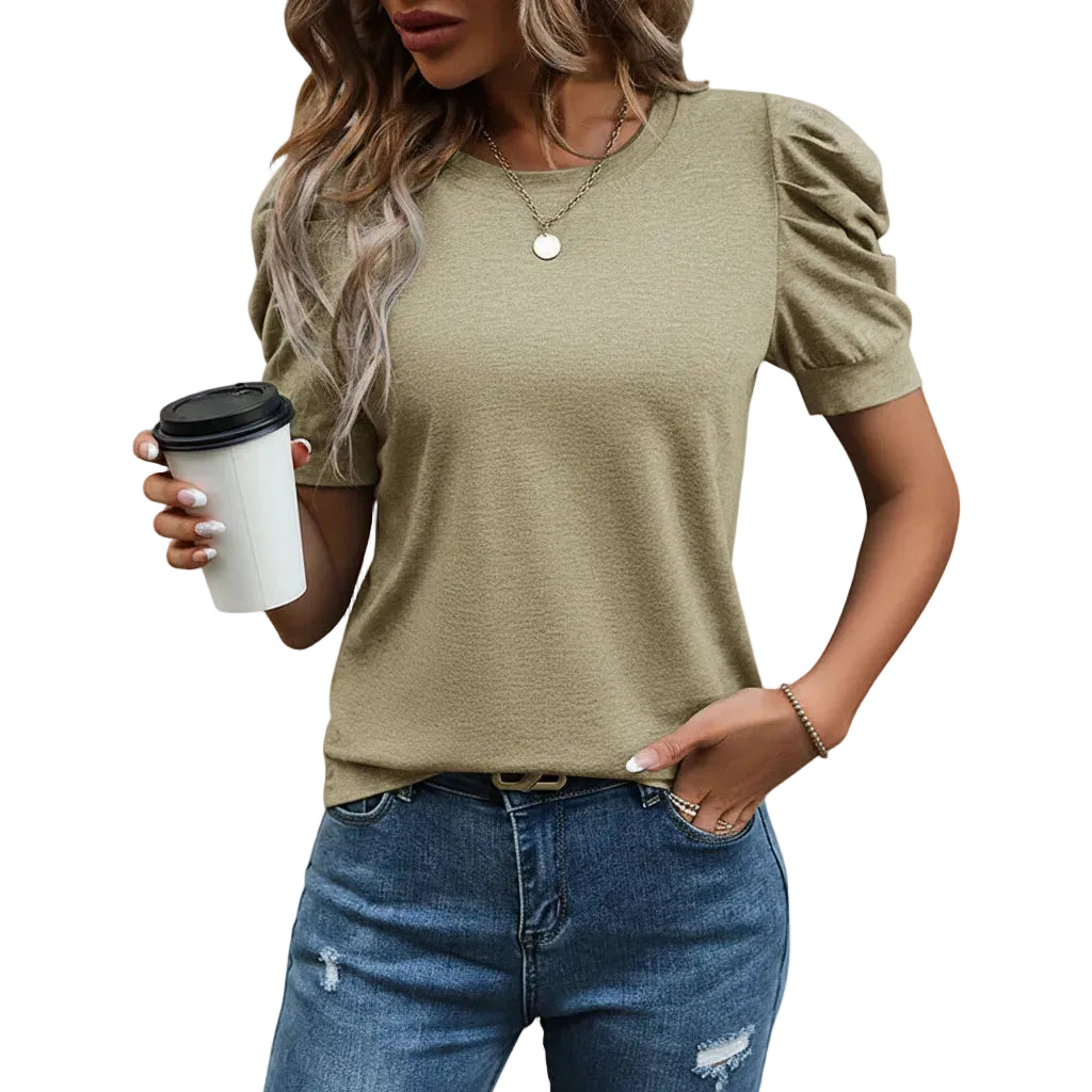 Women polyester fashion top