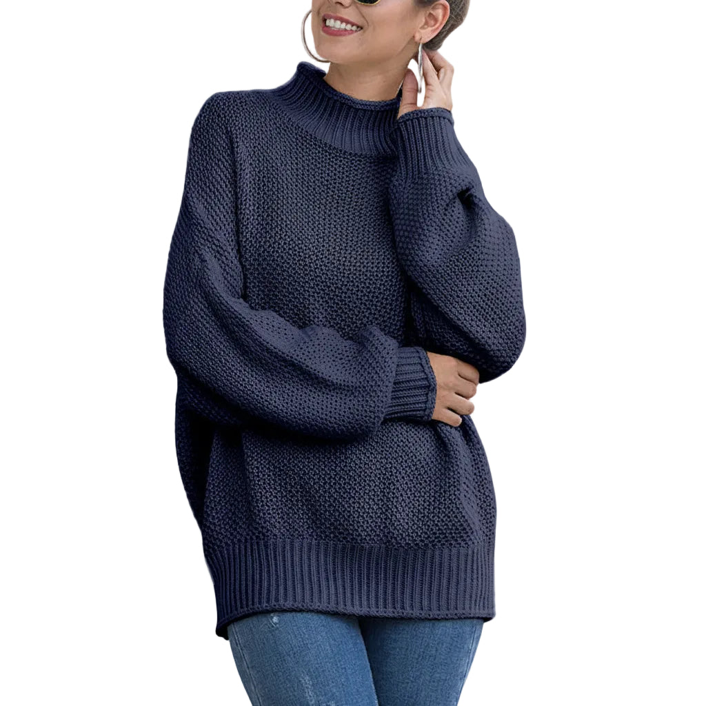 Soft knit pullover for women