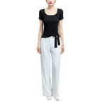 Yellow elegant shirt for women