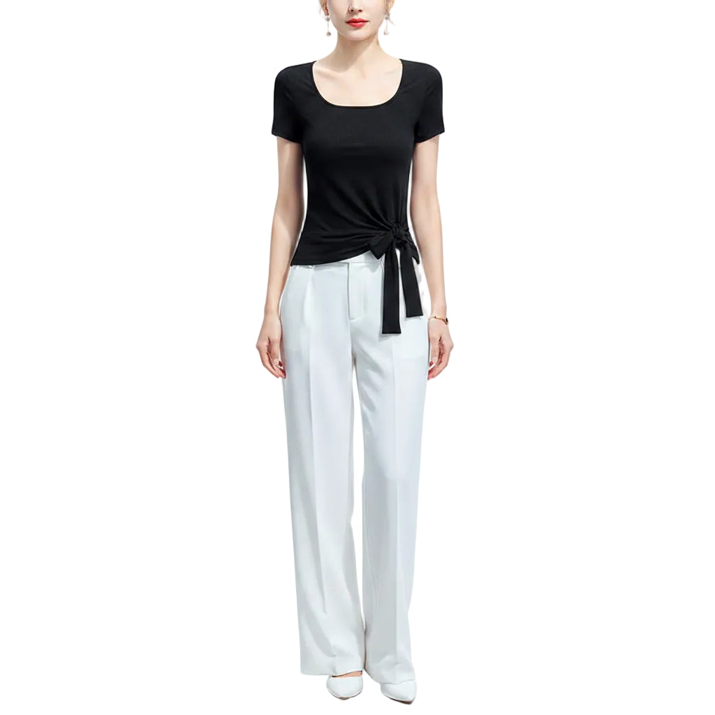 Yellow elegant shirt for women
