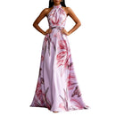 Women's elegant floral maxi dress for special occasions.