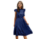 Women's summer chiffon maxi dress for everyday elegance.